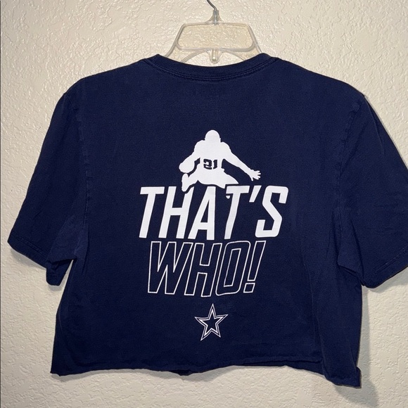 Vintage Zeke Elliott Crop Tee – Cutoff Midway Style – Men’s L - Picture 4 of 4